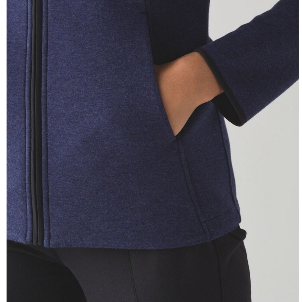 Lululemon Insculpt Jacket  Heathered Deep Indigo/Deep‎ Indigo - Picture 11 of 11